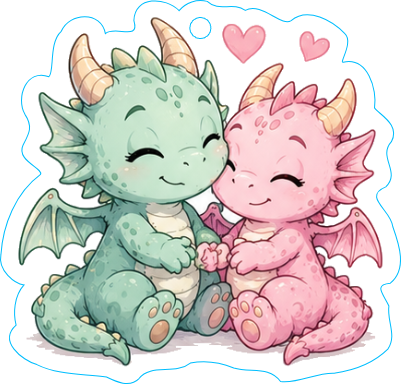 dragonnets amoureux color.xs