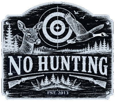No Hunting Sign.xs
