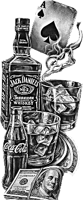Jacky Cola Motiv Tattoostyle.xs