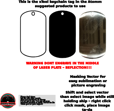 Military Tag Outline for Masking and Sublimation.xs