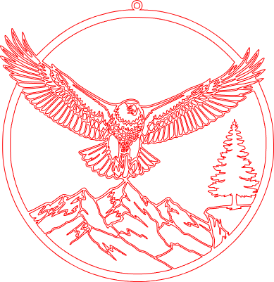 Wall Decor - Eagle.xs