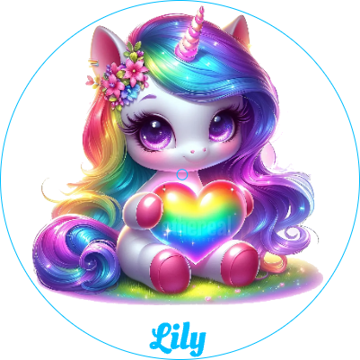 horloge licorne.xs