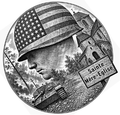 G.I. à Sainte-Mère-Eglise 1944.xs
