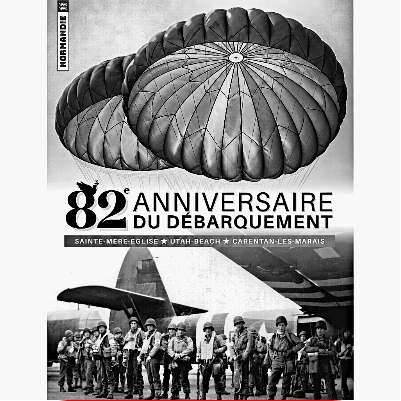 Affiche 82e anniversaire du débarquement 1944.xs
