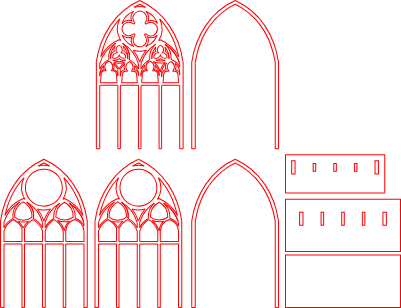 Gothic-style decoration.xs
