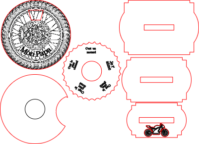 carte rotative Roue de Moto.xs