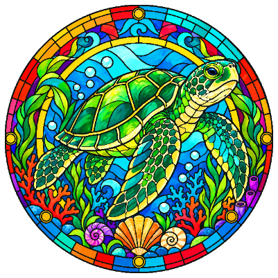 Tortue Vitrail.xs