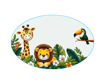 Plaque de chambre animaux.xs