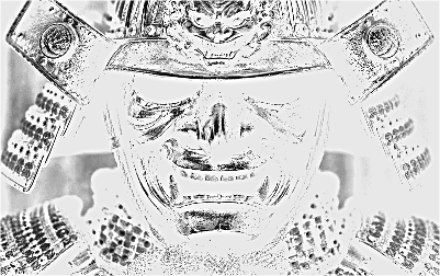 Samurai - Maske.xs