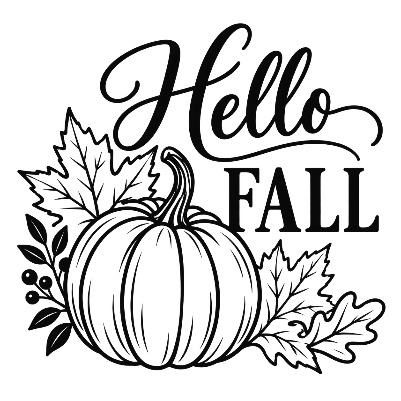 Hello Fall 8x8 tile.xs