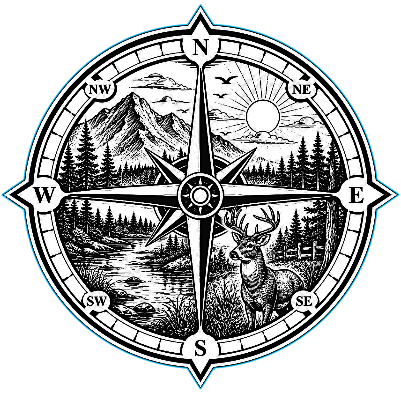 Whitetail Compass Scenic Cut and Engrave.xs
