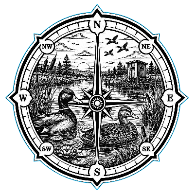 Duck Compass Scenic Cut and Engrave.xs