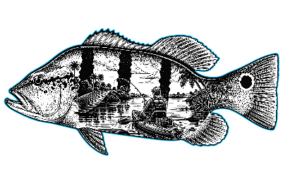 Peacock Bass Scenic Cut and Engrave.xs
