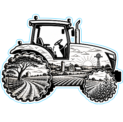 Tractor Scenic Cut and Engrave.xs