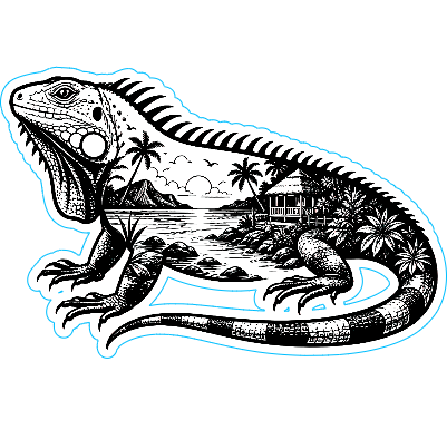 Iguana Scenic Cut and Engrave.xs