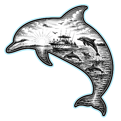 Dolphin Scenic Cut and Engrave.xs