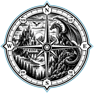 Dragon Compass Scenic Cut and Engrave.xs