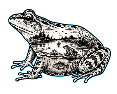 Frog Scenic Cut and Engrave.xs