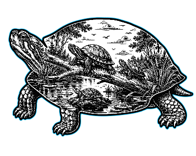 Turtle Scenic Cut and Engrave.xs