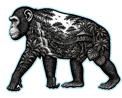 Chimp Scenic Cut and Engrave.xs
