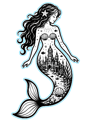 Mermaid Scenic Cut and Engrave.xs