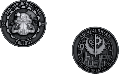 Fallout Brotherhood of Steel Coin Emboss Depth Map.xs