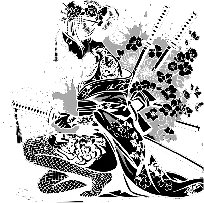 Samurai lady.xs