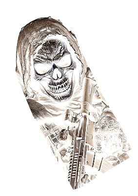 Skull and daggers patch.xs
