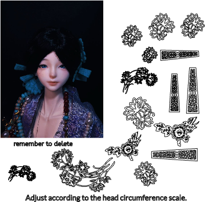 簪子调整uv.xs