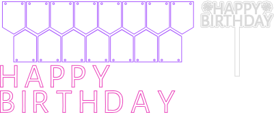 Happy Birthday Flower Banner.xs